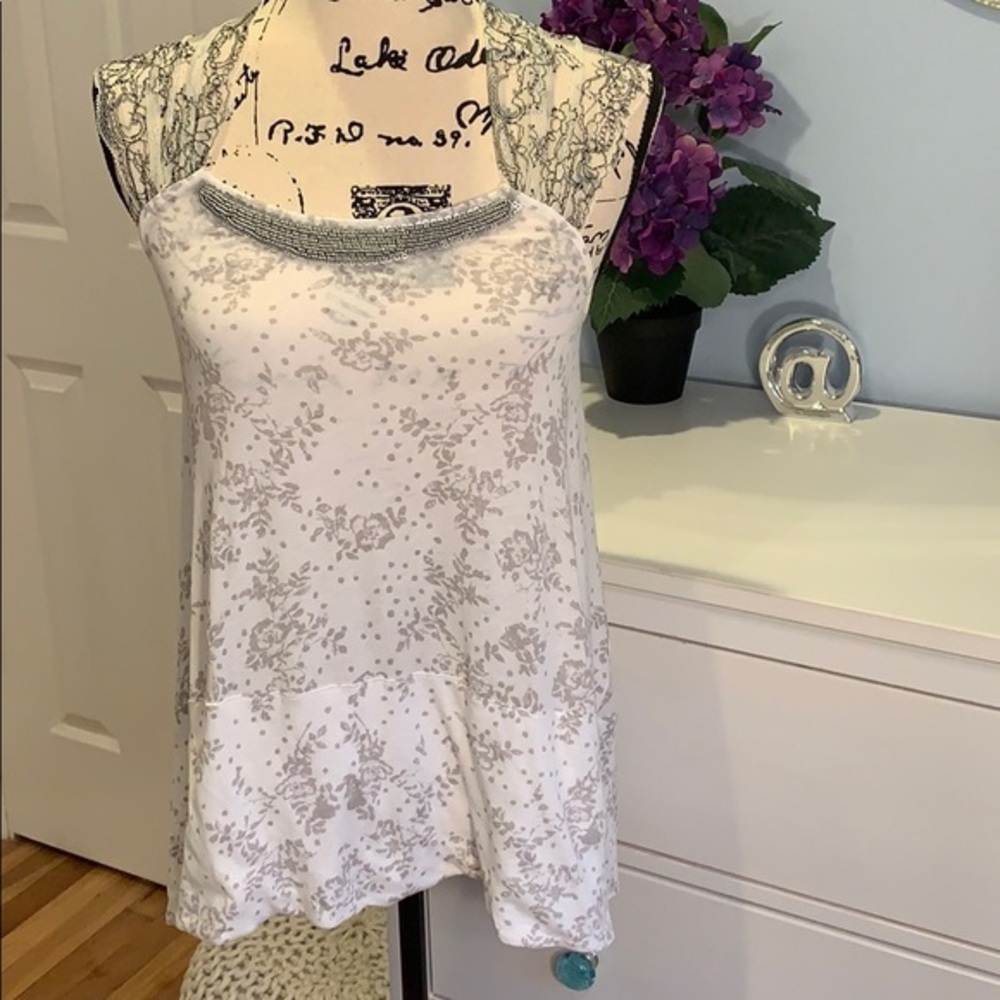 Free People Intimately Floral Lace Tunic Size XS - Picture 2 of 7